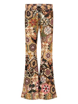 Camilla Broek met ringlets - Beige