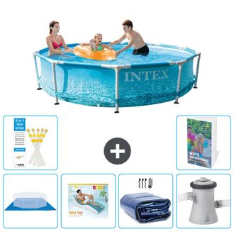 Intex Piscina Con Estructura Redonda - 305x76 Cm - 7-piezas S171