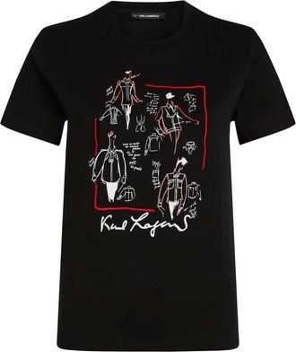 Karl Lagerfeld T-shirt Karl Series - Nero
