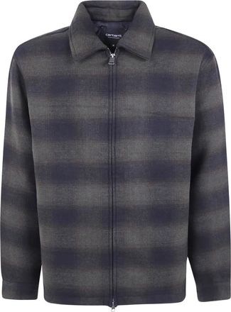 Carhartt Work in Progress Alton Check Jacket - Heren - Zomerjassen - Groen - XL - Polyester - Jassen