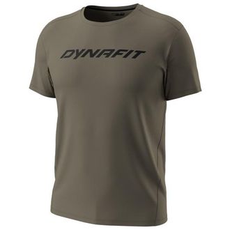 Dynafit Traverse T-Shirt Funktionsshirt f&uuml;r Herren | braun/grau