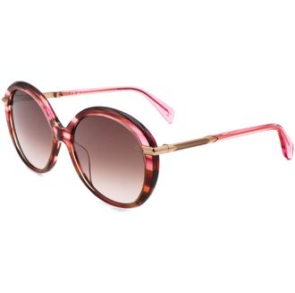 Rag & Bone Rag & Bone Womens 56 mm Pink Sunglasses