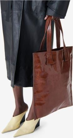 Iro Paperbag Tote in Cognac at Nordstrom