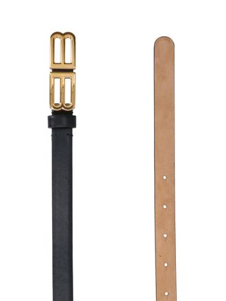 Balenciaga Womens Belts Black Calf Leather