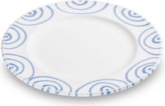 Gmundner Keramik Gmundner Keramik - Gmundner Cer&aacute;mica Azul Flameado, Plato De Postre Gourmet (&oslash; 22cm)