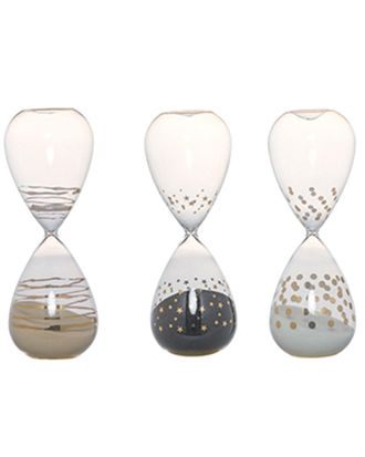 A&B Home Discontinued A&B Home 3Pc Dixie Hourglasses Set