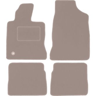 OEM Alfombrillas De Terciopelo Beige Para Chrysler Pt Cruiser Descapotable, Hatchback (2000-2010)