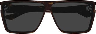 Saint Laurent SL 756 Zonnebril - unisex - Zonnebrillen - Bruin - 64 MM - Accessoires