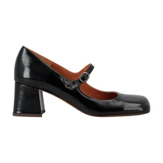 Chie Mihara Schoenen, Dames, Zwart, 38 EU, Leer, Swala Sandaal