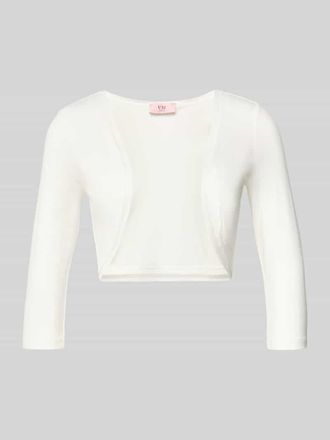 Vera Mont Bolero aus Viskose-Mix mit 3/4-Arm in Offwhite, Gr&ouml;&szlig;e 32