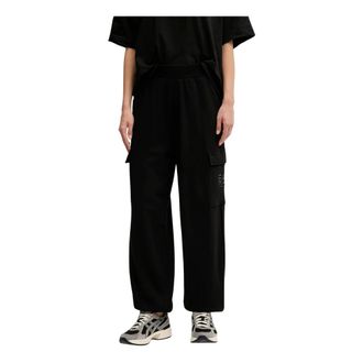 Emporio Armani Pantalones de ch&aacute;ndal - Trousers - Mujer - Negro - L