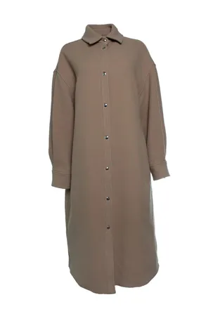 Iro Ideta long wool coat in camel