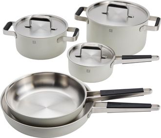 Zwilling Pure 8-pc Stainless Steel Cookware Set