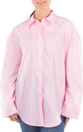 Rotate Oversized Cotton Shirt - Fairy Tale, Brand Size 40 ( US Size 6 )