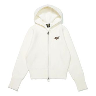 Li-Ning (WMNS) Li-Ning Rijindoujin Embroidered Cartoon Hooded Jacket Beige AMBT014-4