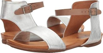 Miz Mooz Alanis Womens Sandals Pewter : EU 38.5 (US Womens 8.5) B - Medium, Leather