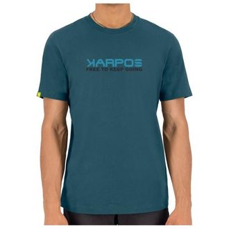 Karpos Loma Cotton T-Shirt T-Shirt f&uuml;r Herren | blau