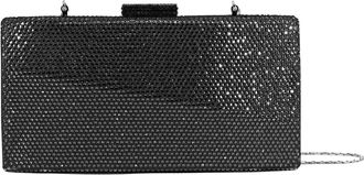 Twentyfourhaitch Clutch con cristales - Bags - Mujer - Negro - ONE SIZE