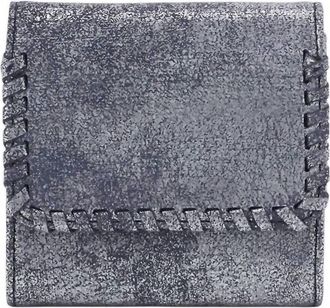 Hobo Womens Foray Small Wallet In Blue Pewter