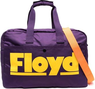 Floyd logo-print zipped holdall - unisex - Polyamide/Nylon - OS - Purple