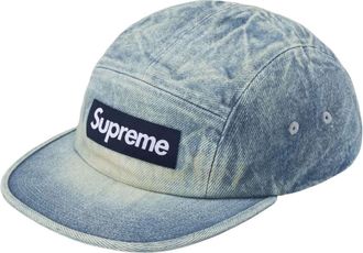 SUPREME FW26 Washed Chino Twill Camp Cap Denim SUP-FW26-1069-DNM