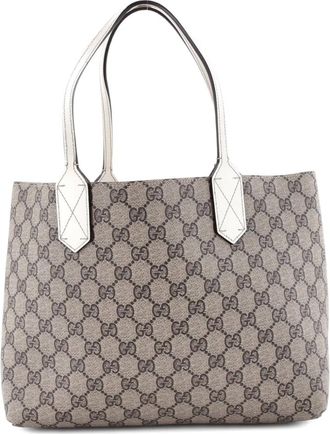 Gucci Reversible GG Print Leather Small tote bag - Bruin