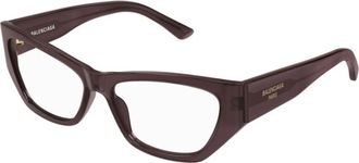 Balenciaga Optical Frame - unisex - Brillen - Bruin - 55 MM - Accessoires