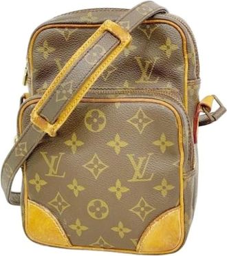 Louis Vuitton Pre-owned Cross Body Bags, female, Brown, Size: ONE SIZE Pre-owned Amazon Shoulder Bag