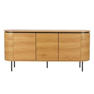 Kenay Home Aparador efecto madera natural 40 cm x 160 cm