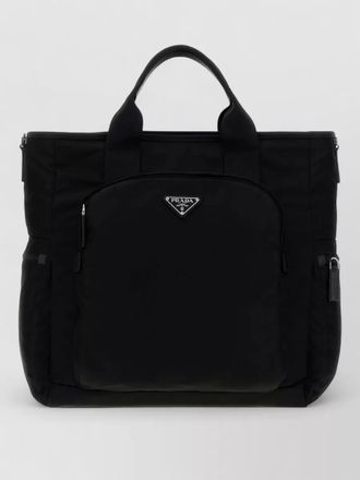 Prada fabric tote bag