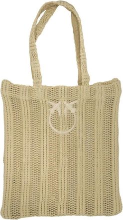 Pinko Mujer, Bolsos, Beige, Talla: ONE Size
