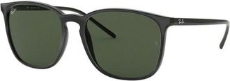 Ray-Ban Square Zonnebril - unisex - Zonnebrillen - Zwart - 56 MM - Nylon - Accessoires