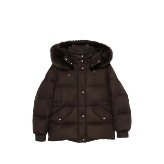 Moorer Attica Fur-trim Hooded Jacket