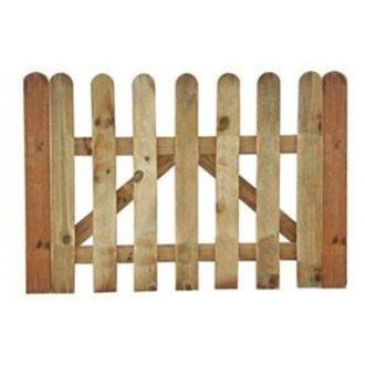 Nortene Nortene - Puerta Valla Clasica 100x80cm. Pino