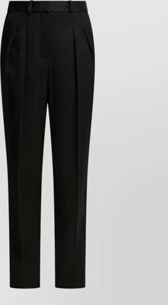 Loulou Studio tailored trousers pleated front belt loops