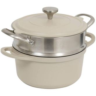 5five Simply Smart Casseruola aluro beige in alluminio d24cm - 5five