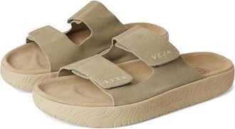 Veja Etna Mens Slippers Taupe Almond Almond : EU 45 (US Mens 11.5) M, Suede