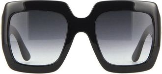 Gucci Square Full Rim Sunglasses - Black