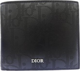Dior Black Wallet (Bi-Fold) (Pre-Owned)
