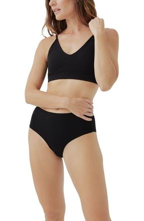 Pact Organic Cotton Everyday Classic T-Shirt Bra in Black at Nordstrom, Size Xx-Large