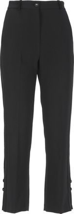 Elisabetta Franchi Cropped Flared Trousers