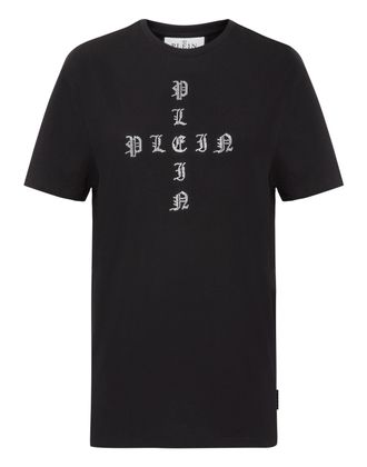 Philipp Plein T-Shirt Ronde Hals Gothic Plein