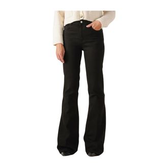 Vanessa Bruno Dames, Jeans, Zwart, Maat: XS Katoen