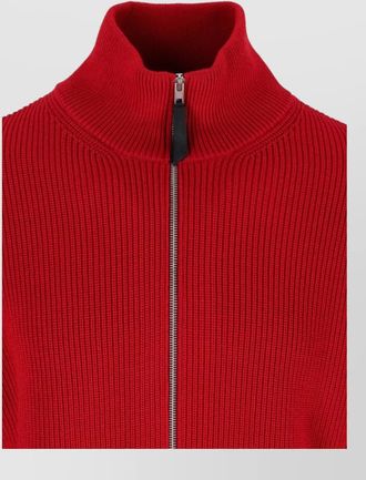 Maison Margiela wool blend crewneck jacket