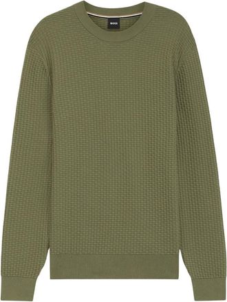 HUGO BOSS Heren, Truien, Groen, Maat: M