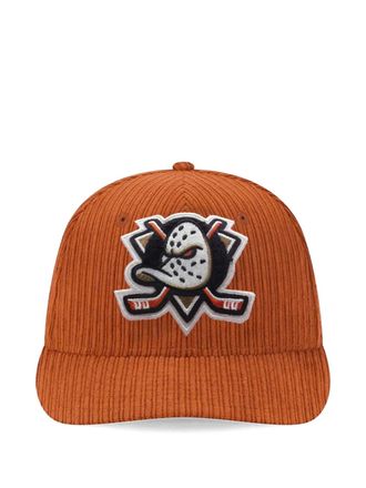 New Era Anaheim Ducks embroidered hat - unisex - Fabric - 7 3/8 - Orange