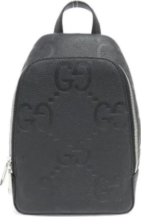 Gucci Pre-owned Cross Body Bags, female, Black, Size: ONE SIZE Pre-owned Leather gucci-bags