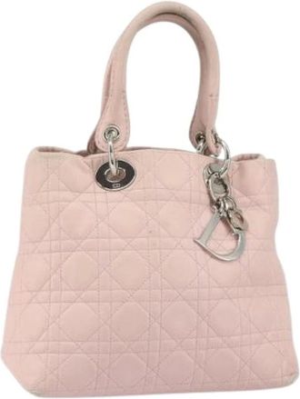 Dior Pre-owned Handbags, female, Pink, Size: ONE SIZE Pre-owned Vintage Handbag