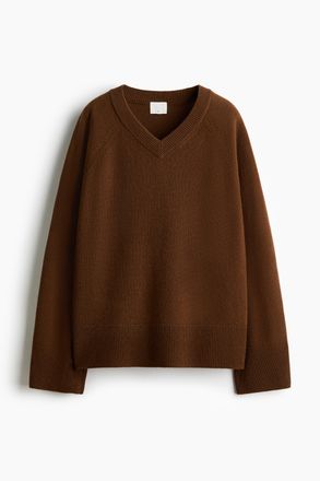 H&M Oversized Wollpullover - Beige