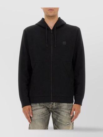 HUGO BOSS cotton regular-fit hoodie